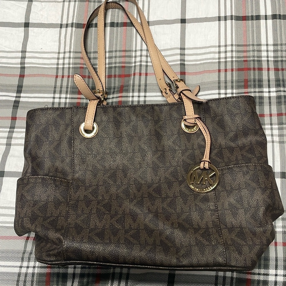 Michael Kors brown bag - Picture 1 of 3